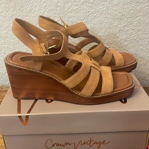 Crown Vintage Wedge Sandal